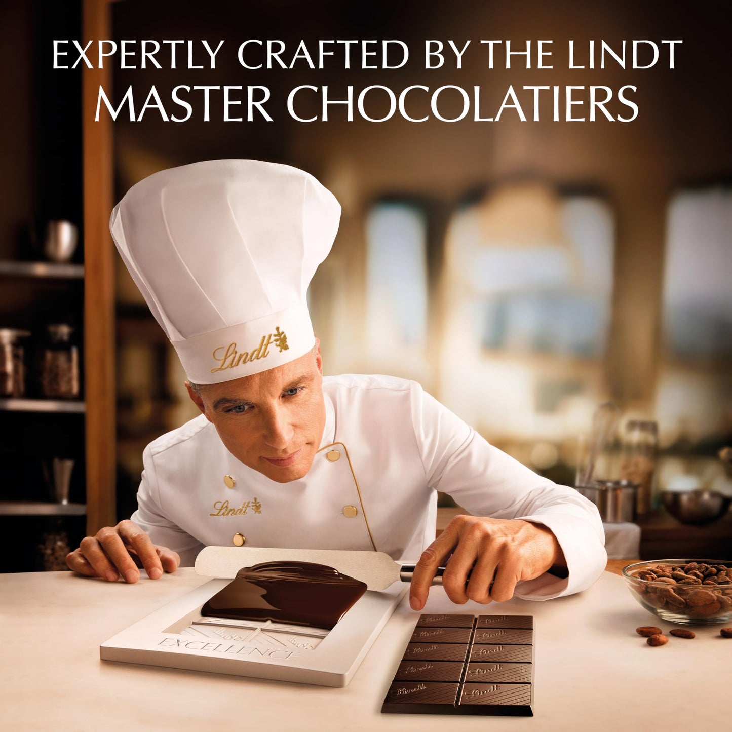 New Lindt EXCELLENCE Crunchy Mint Cookie Dark Chocolate Candy Bar, 3.5 oz., 12 Pack