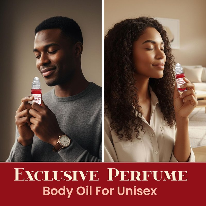Very Very Cherry Fragrance Oil - Unisex Perfume Body Oil | 1 Oz