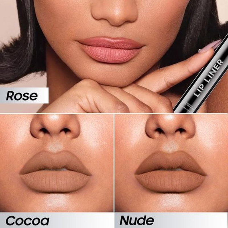 Ihrlpxkc Lip Liner - Tattoo Peel Off Lip Stain, Long-Lasting Moisturizing Lip Stain, Waterproof Nourishing Lip Liner with Matte Finish, Create Natural Lip Color for All Skin Tones (Cocoa)