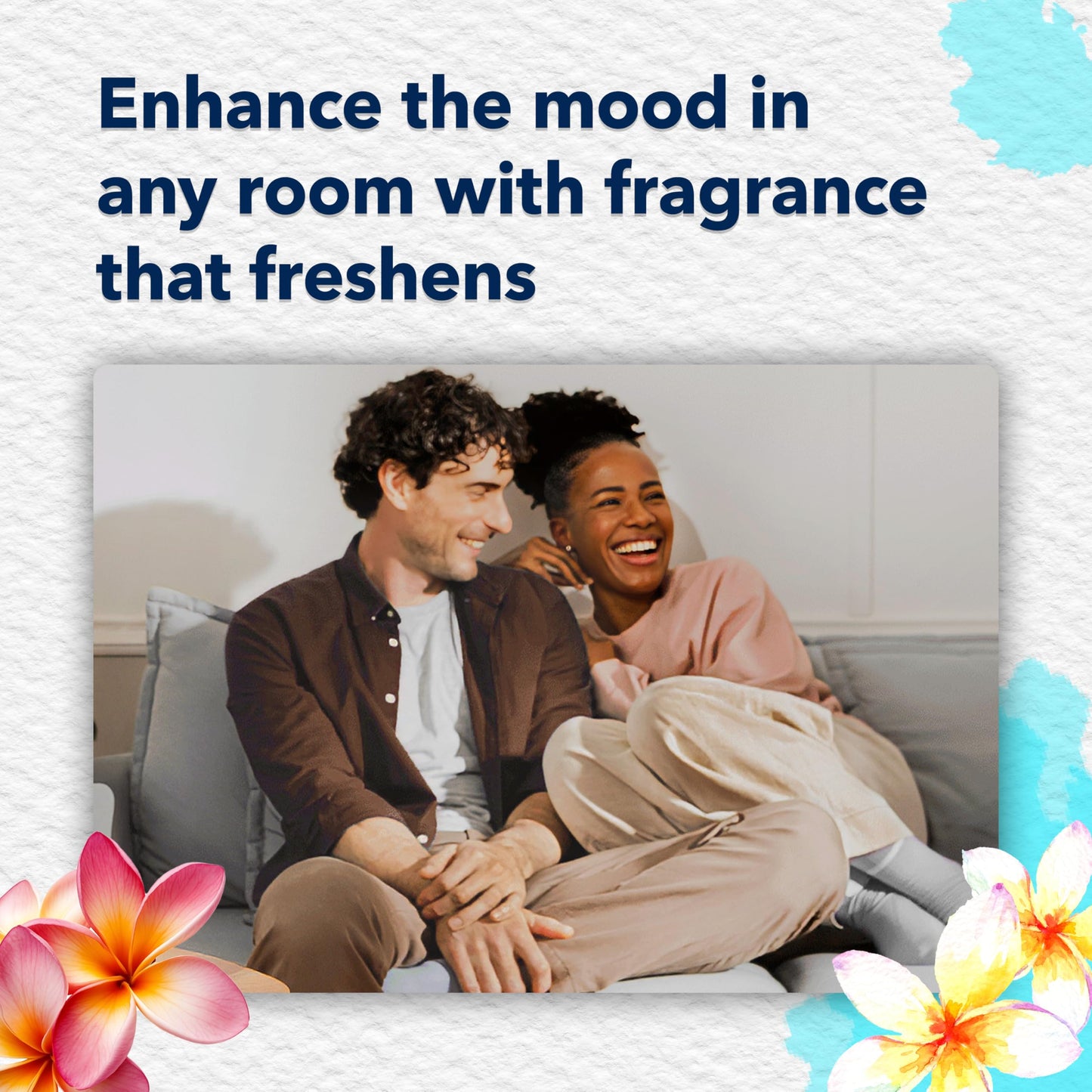 Glade PlugIns Refills Air Freshener, Scented and Essential Oils for Home and Bathroom, Aqua Waves, 1.34 Fl Oz, 2 Count