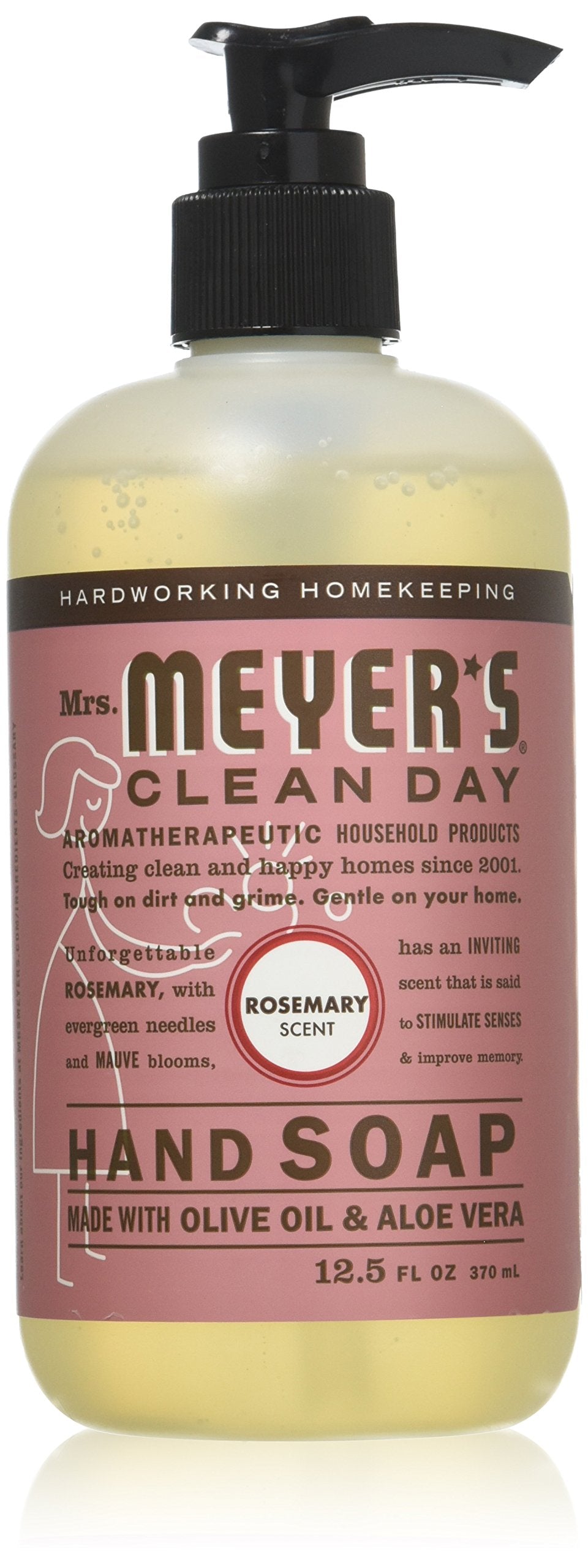 Mrs. MEYER'S Hand Soap Liq Rosemary 12.5 Fz