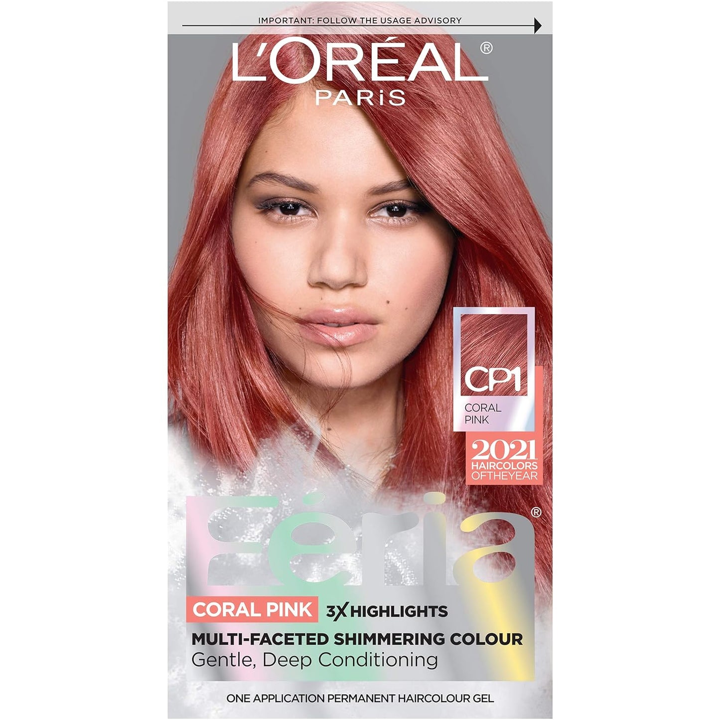 Feria Multi-Faceted Shimmering Permanent Hair Color Kit - C100 Star Lights Extreme