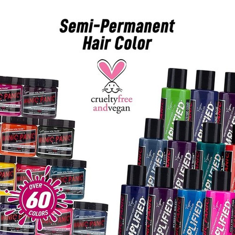 MANIC PANIC Hot Hot Pink Hair Color - Amplified
