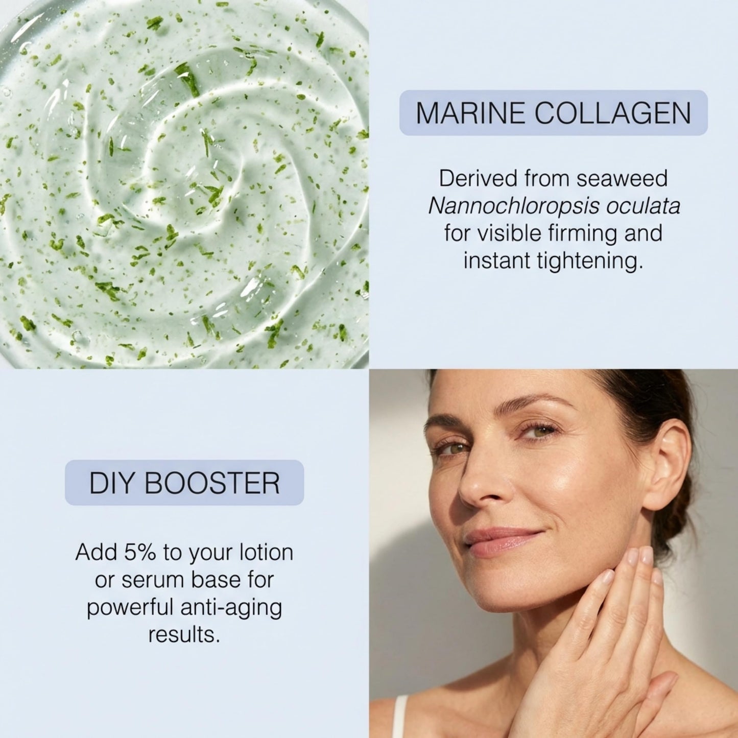 Skin Perfection Pepha Tight Marine Collagen Serum Booster for Anti-aging Skin Firming Algae Make Your Own Diy Anti-aging Skincare Cosmetics and Beauty Products