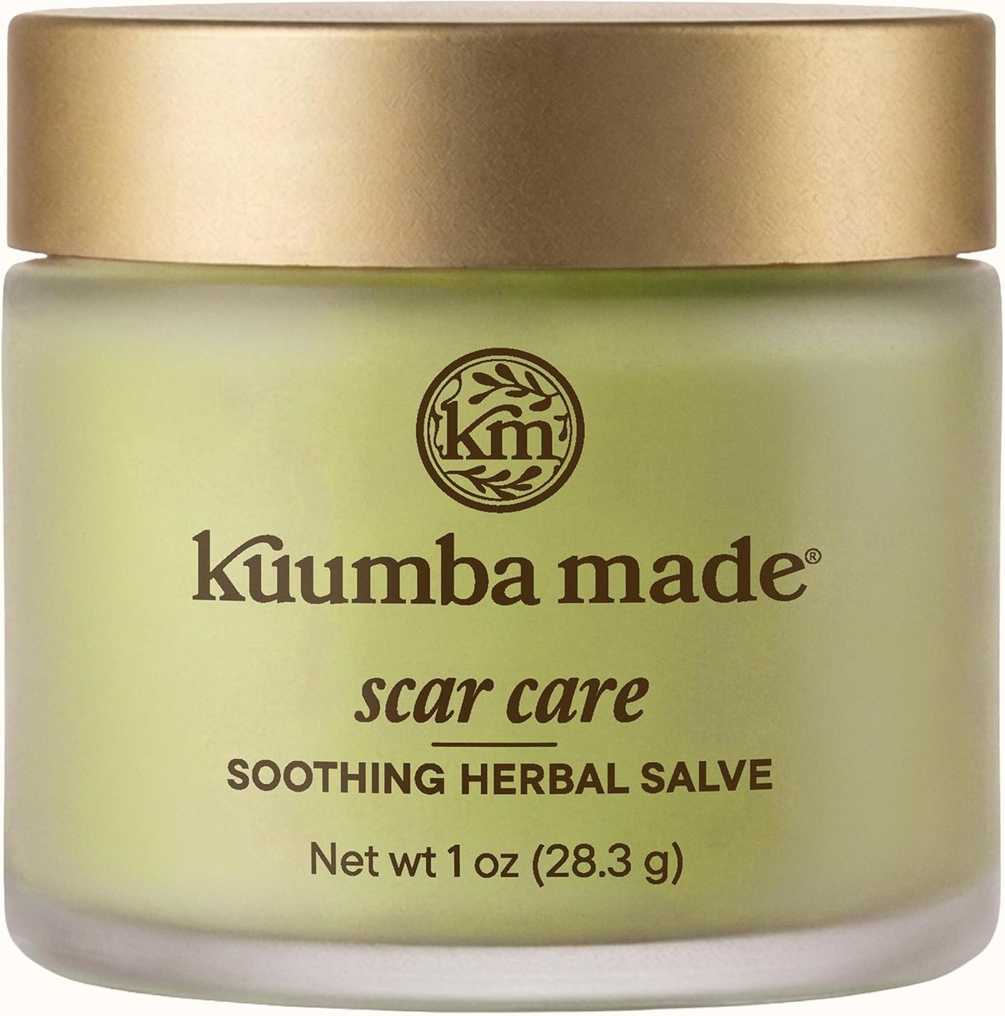 Kuumba Made Scar Care Herbal Salve - Restorative Plant-Based Balm with Comfrey & Calendula | 1 Oz