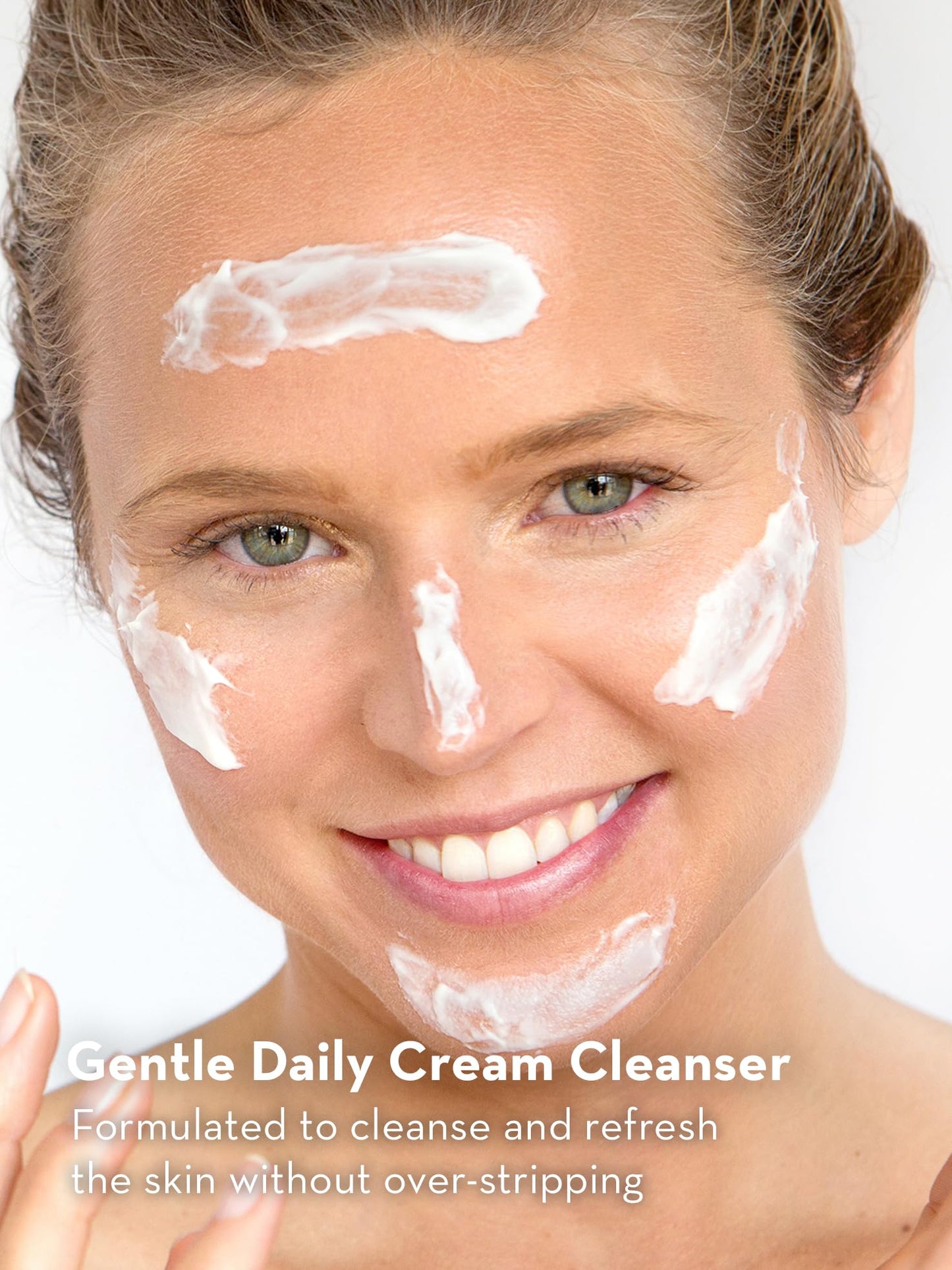 Clean & Glow Duo- Cleansing Creme and Glycolic Acid Pads, Makeup Remover, Exfoliate and Brighten