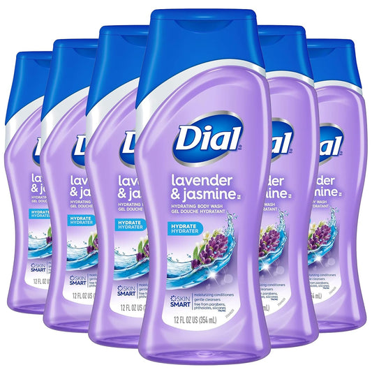 Dial Pamper & Indulge Body Wash with Marula Oil and Vitamin E, 16 fl oz (Pack of 3)