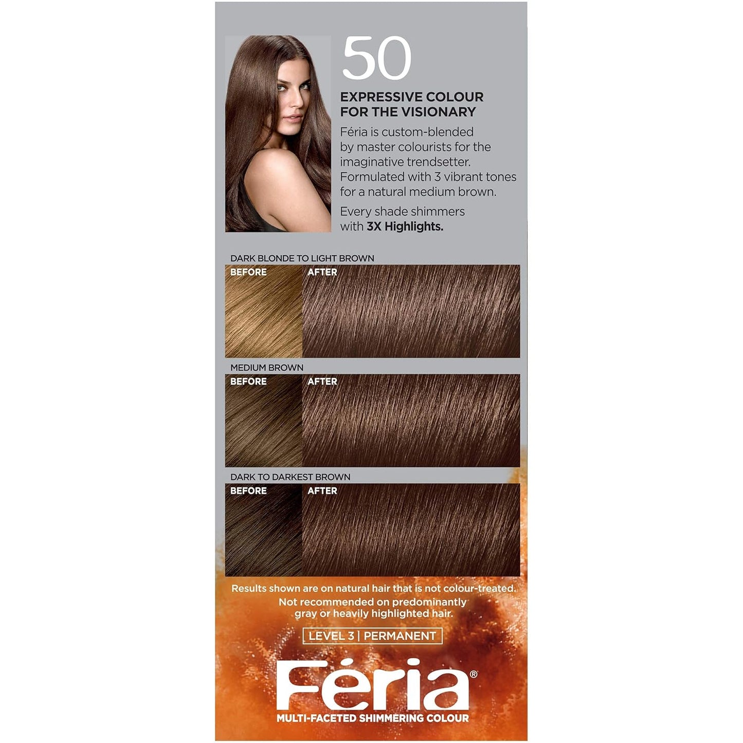 Feria Multi-Faceted Shimmering Permanent Hair Color Kit - C100 Star Lights Extreme