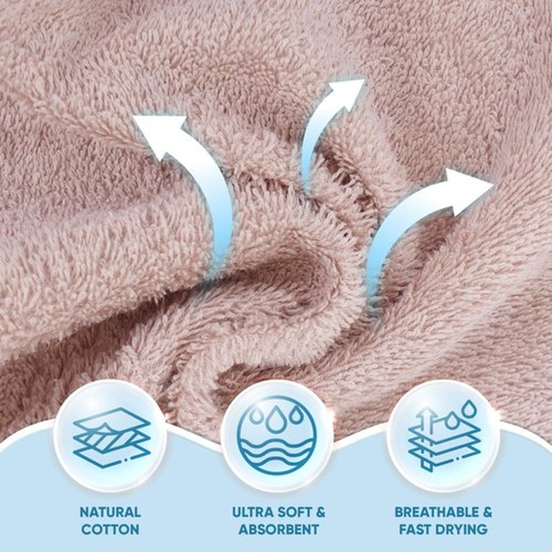 SUMSOFT Cotton Washcloths Face Towel Set 15 Pack Random Colors & Patterns 12x12 inchs Soft Wash Cloths for Body, All-Purpose for Hotel, Spa, & Kitchen