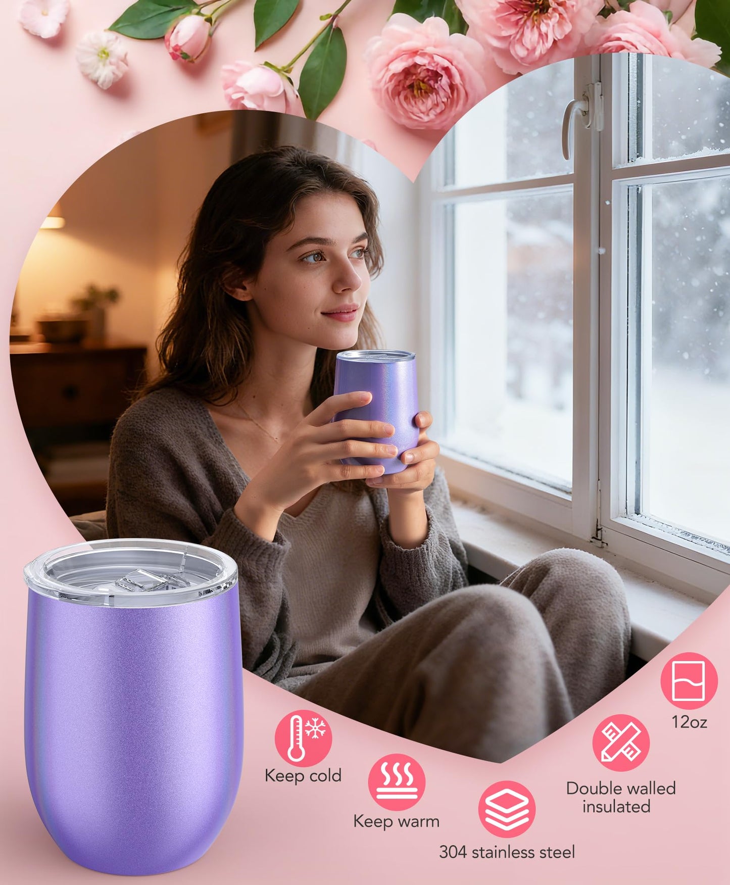 Happy Birthday Gifts for Women, Gift Baskets for Women with 2-IN-1 Dual Head Electric Trimmer, Toothbrush & 12oz Mug, 10 in 1 Nail Clippers Set, Luxury Practical Gift Baskets for Her Girlfriend Wife