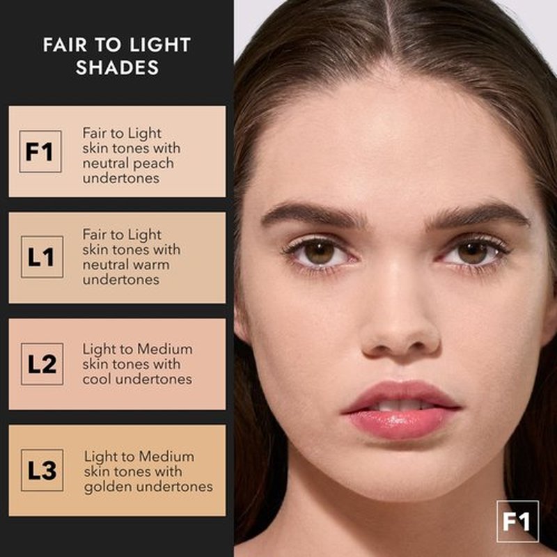 COVER FX Skin Discovered Longwear Full Coverage Concealer | Buildable Crease-Resistant High Coverage Formula Conceals, Corrects, and Brightens | L1- Fair to light with Neutral Warm Undertones