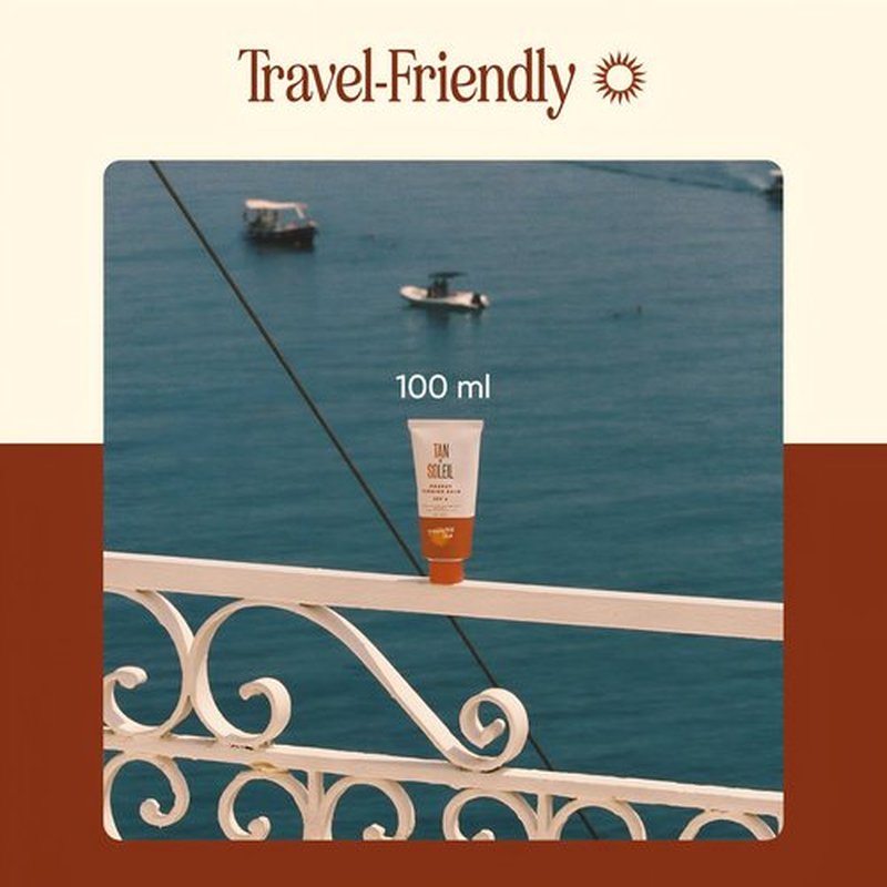 Tanning Club - Tan De Soleil Orange Sun Tanning Lotion - Tanning Gel with SPF 6 Sunscreen for Sun Exposure - Gentle Botanical Tanning Sunscreen for Sun-Kissed Glow - 100 ml