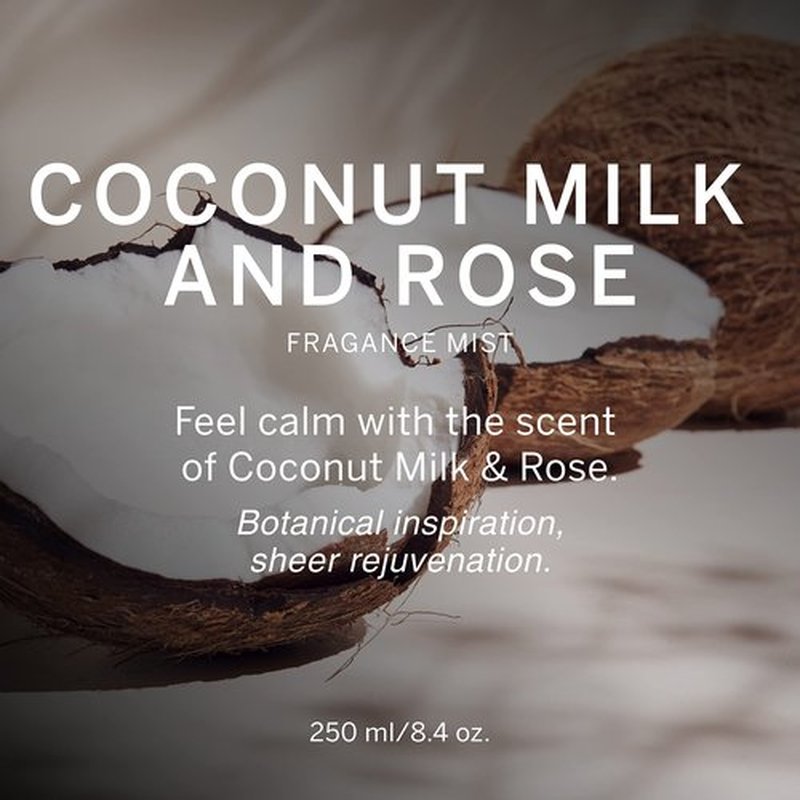 Victoria's Secret Coconut Milk & Rose Body Mist, Body Spray for Women (8.4 oz)