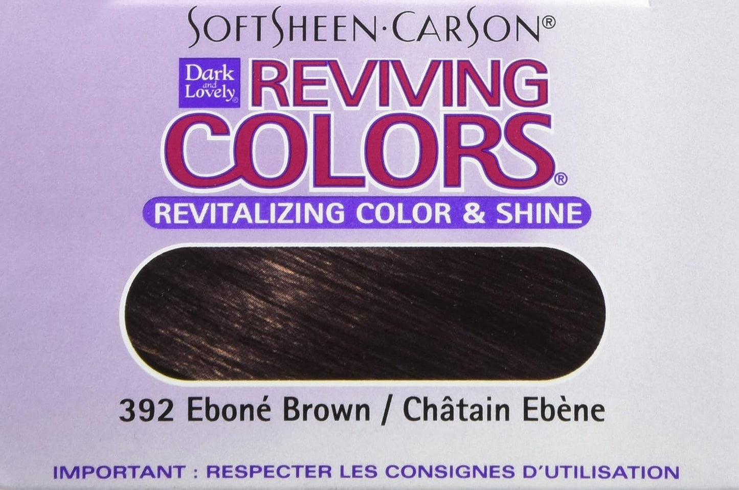 Dark and Lovely Reviving Colors Nourishing Hair Color, Spiced Auburn 393 - SoftSheen-Carson