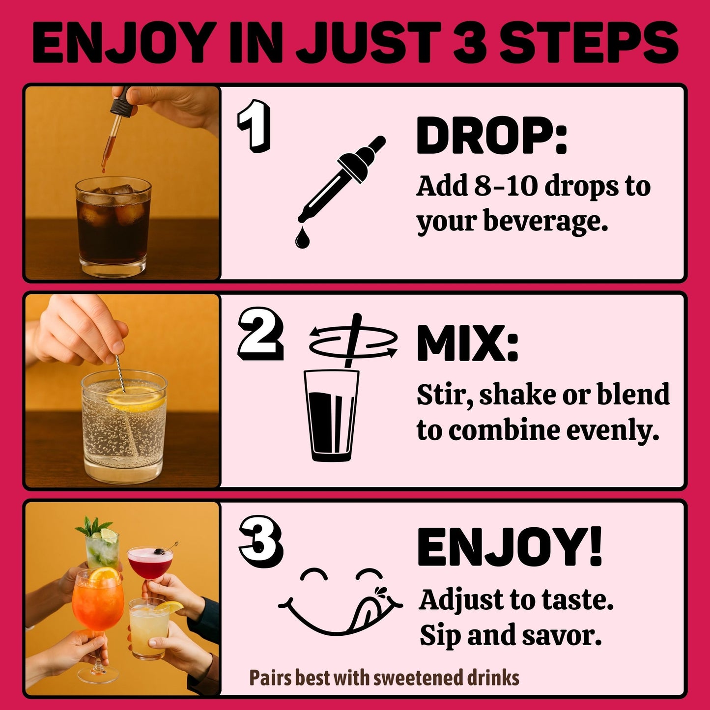 FLAVOR VALLEY Hibiscus Concentrate | Flavor Over 100 Sodas, Cocktails, Mocktails | Vibrant and Floral | Non GMO | Unsweetened – Just Pure Flavor