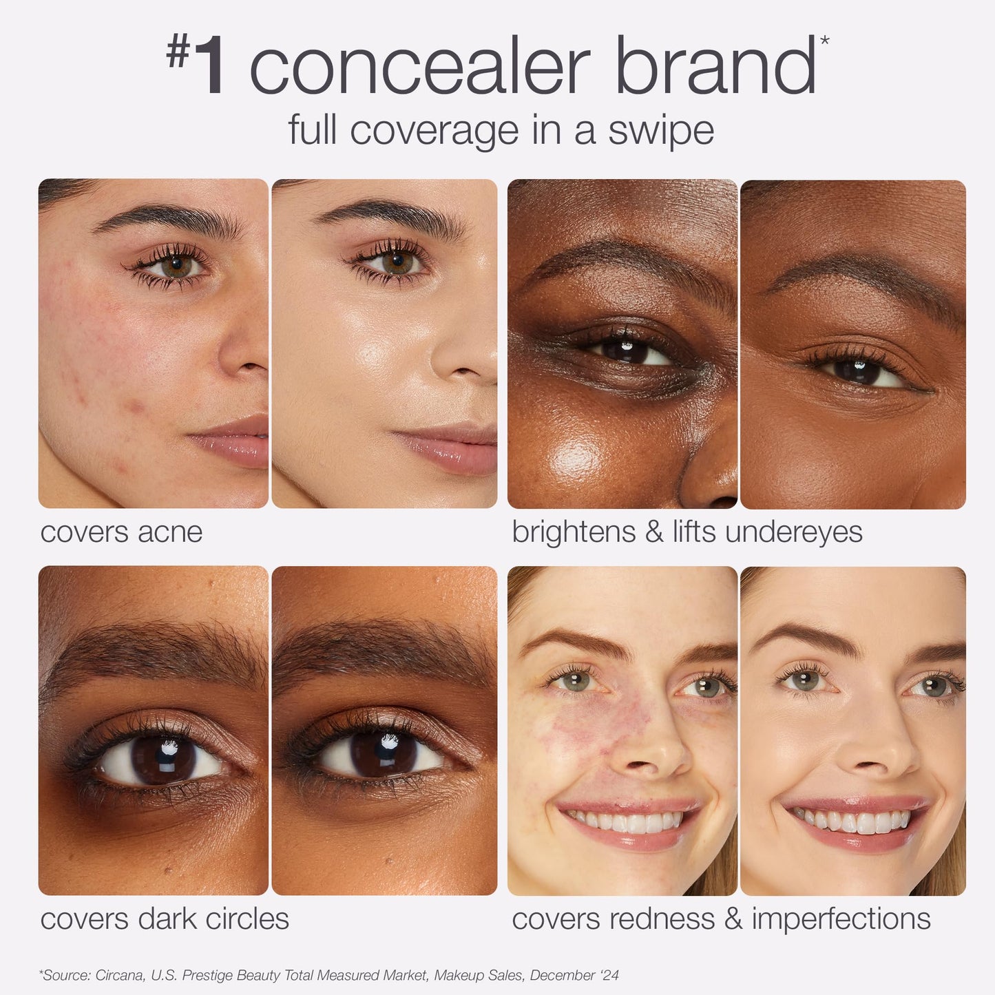tarte shape tape concealer – Full-Coverage Creaseless Soft Matte Finish, Brightening Under-Eye & Face Makeup, 16hr Longwear, Vegan & Cruelty-Free, travel size, 20S light sand