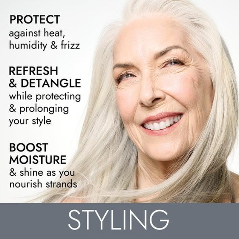 ion Styling Leave In Conditioner Spray, 8 Fl Oz, Dry, Brittle, or Coarse Hair, Anti-Frizz, Detangling, Paraben Free