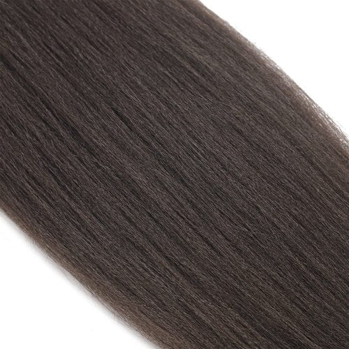 Pre-stretched Braiding Hair, Original Braid Hair Extensions, Hot Water Setting Crochet Hair Braids, Yaki Texture Easy Braiding Hair (24''-pack of 8, 4)…