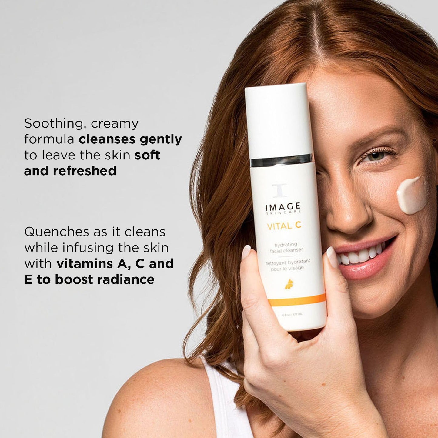 IMAGE Skincare Vital C Hydrating Facial Cleanser, 6 Fluid Ounce
