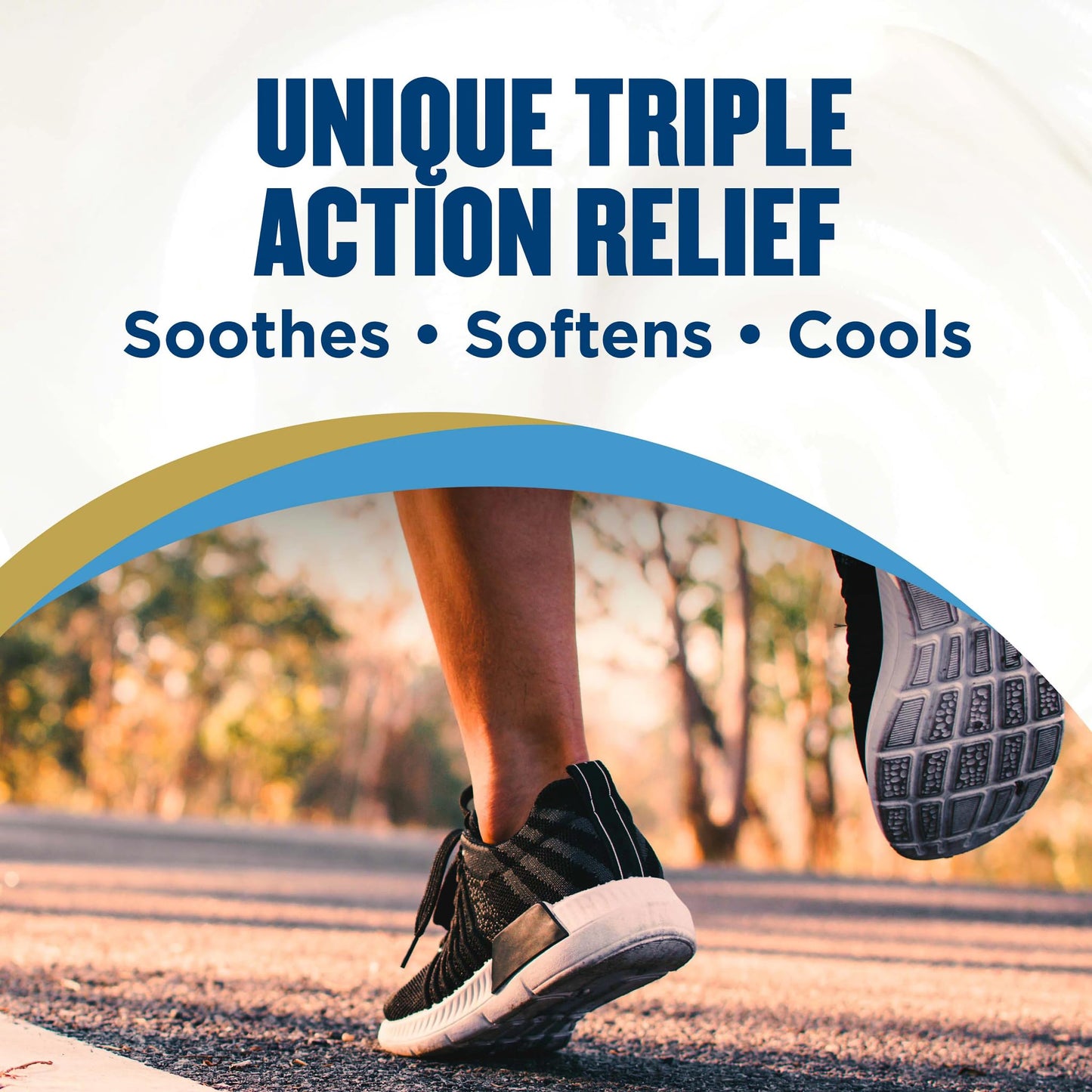 Gold Bond Foot Cream Triple Action 4 Oz (3 Pack)