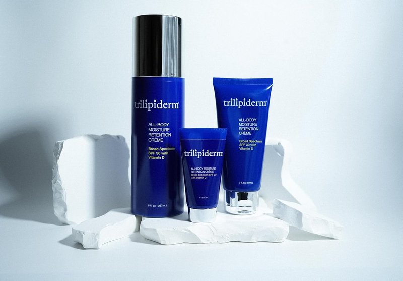Trilipiderm Weekender Bundle | All-Body Moisture Retention Crème 2-Pack & SPF 30 Sunscreen - Travel Size 3 oz Each