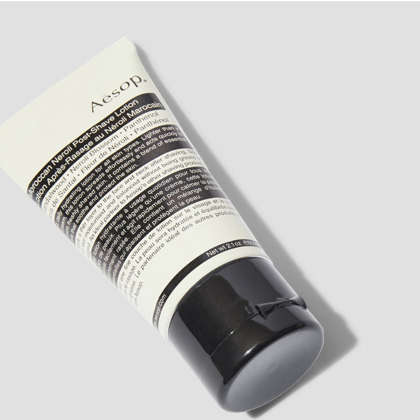 Aesop Moroccan Neroli Post Shave Lotion | Unisex Daily Hydrating Lotion Boosted With Botanical Oils | Calms & Soothes the Skin | 2oz / 60mL