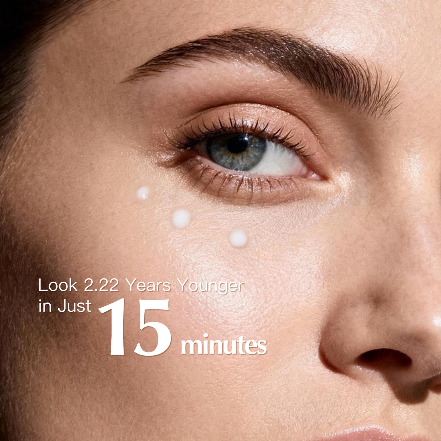 MORlTEK Deep Anti-Aging Wrinkle Remover & Eye Serum Visibly Reduces Under-Eye Bags, Puffiness, Dark Circles, Wrinkles, Fine Lines & Crow's Feet Instantly