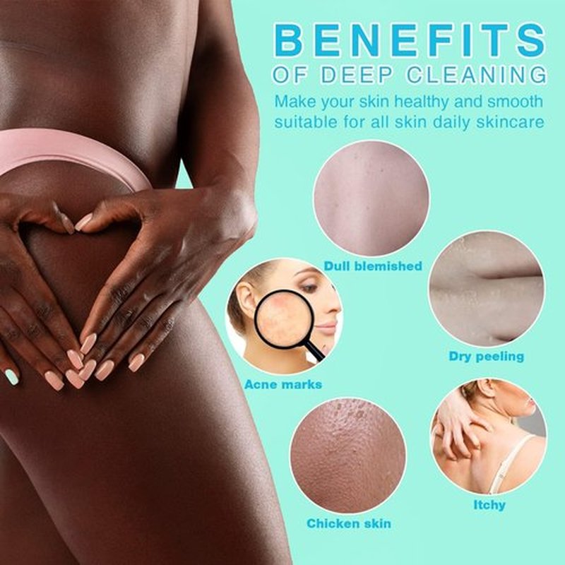 3 Pieces African Net Sponge, African exfoliating net African Net Long Net Bath Sponge Exfoliating Shower Body Scrubber Back Scrubber Skin Smoother（Pink, Green, Off-White）