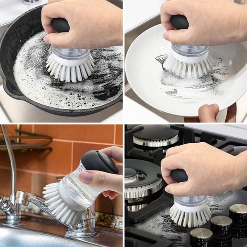 Palm Brush Refill for OXO Good Grips Soap Dispensing Palm Brush, 8 Pack Soap Dispensing Palm Brush Refills, Palm Brush Replacement Head, Palm Brush Refill Head