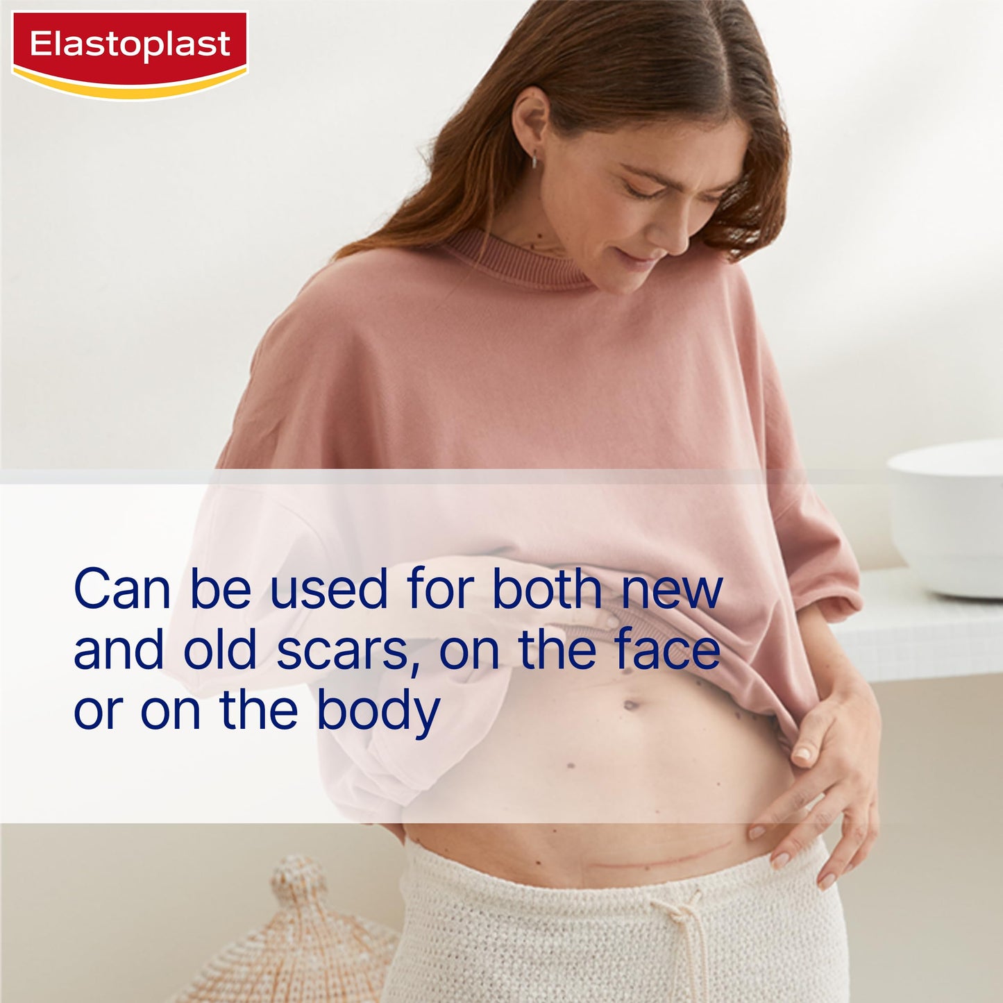 Elastoplast Scar Reducer Plasters (21 Pieces), Quick and Convenient Scar Cover Up Treatment, Scar Sheets to Reduce Visbility of Scars, Scar Plaster Pack for Quick Results