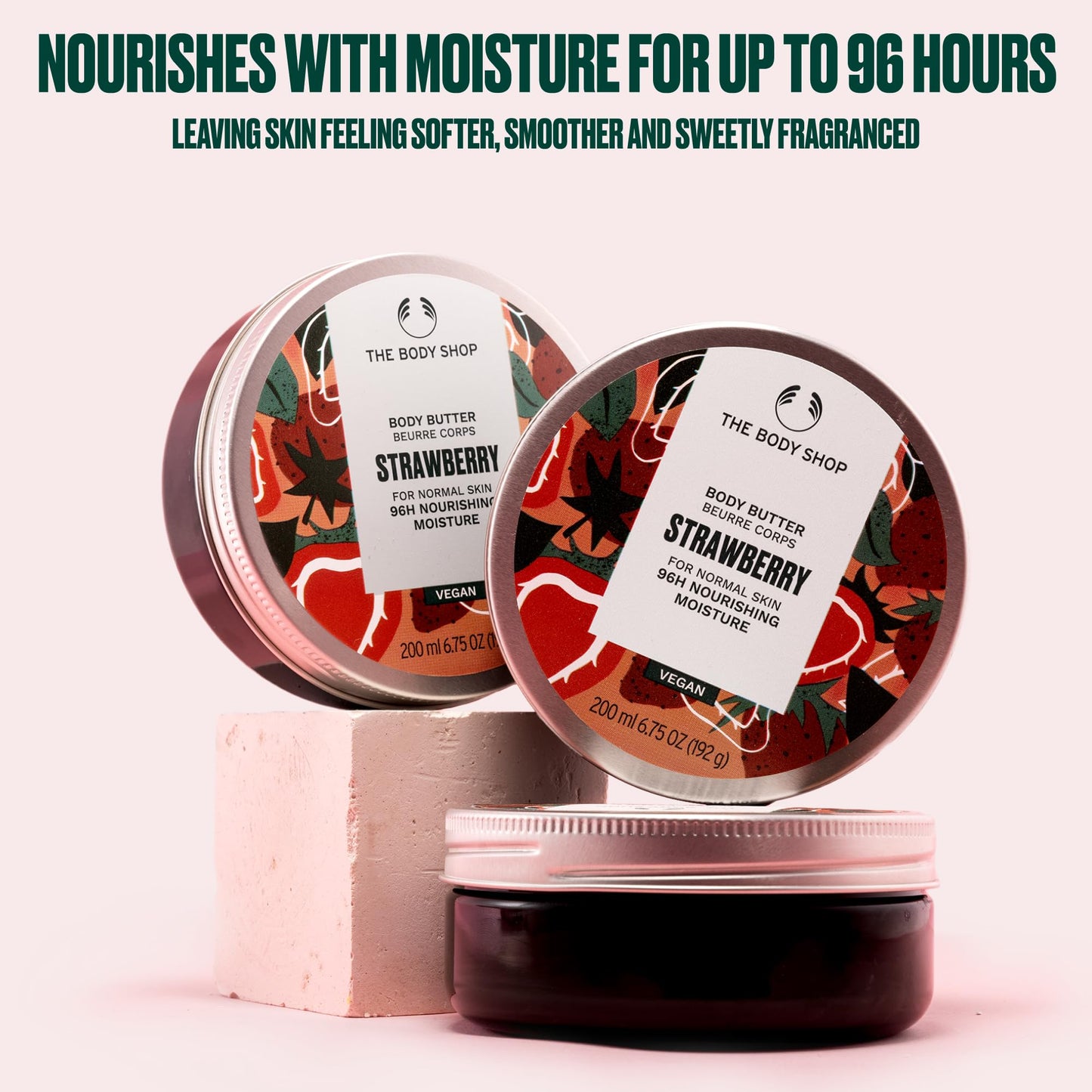 The Body Shop Strawberry Body Butter, 6.75 Oz