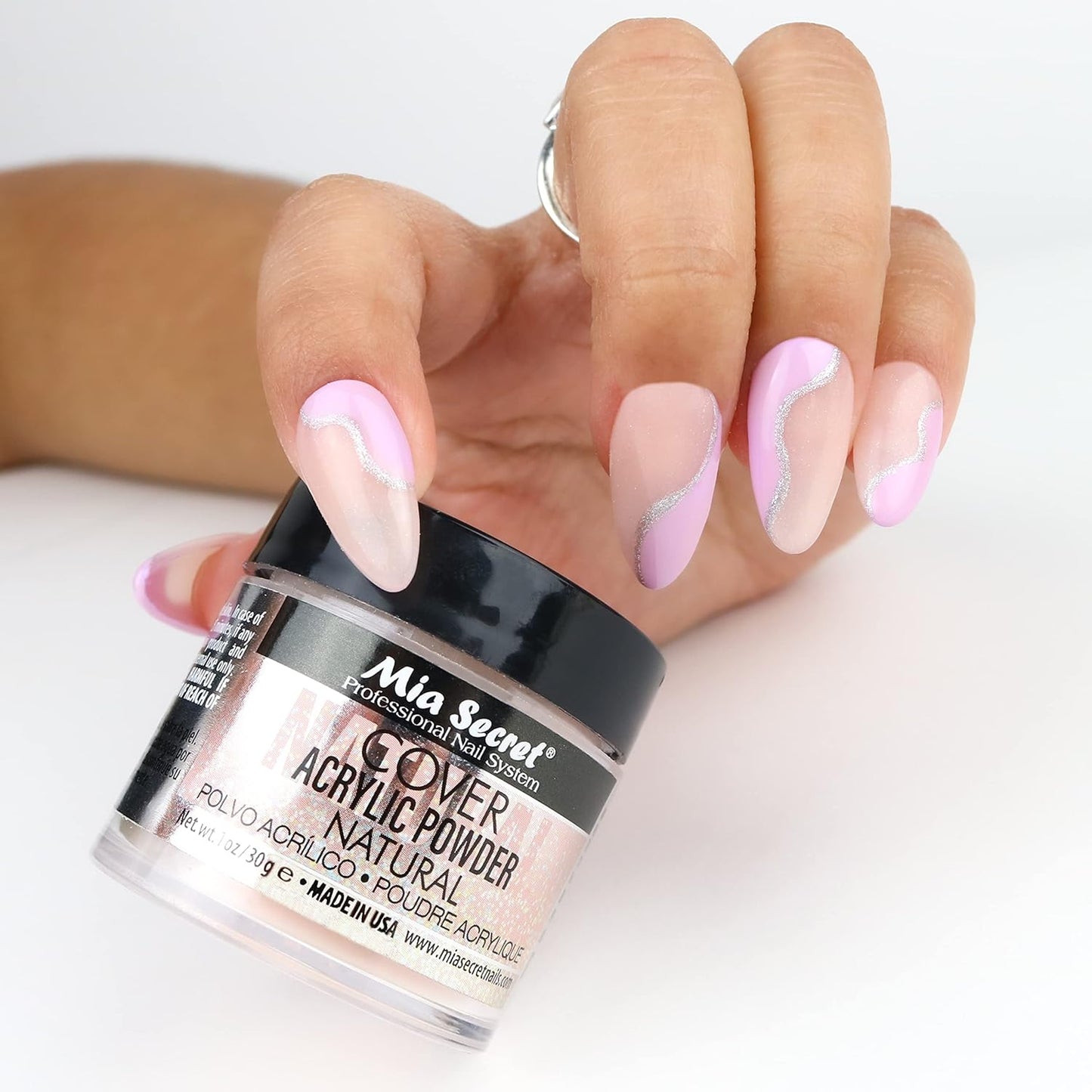 Mia Secret Acrylic Powder Cover Natural 4 oz.