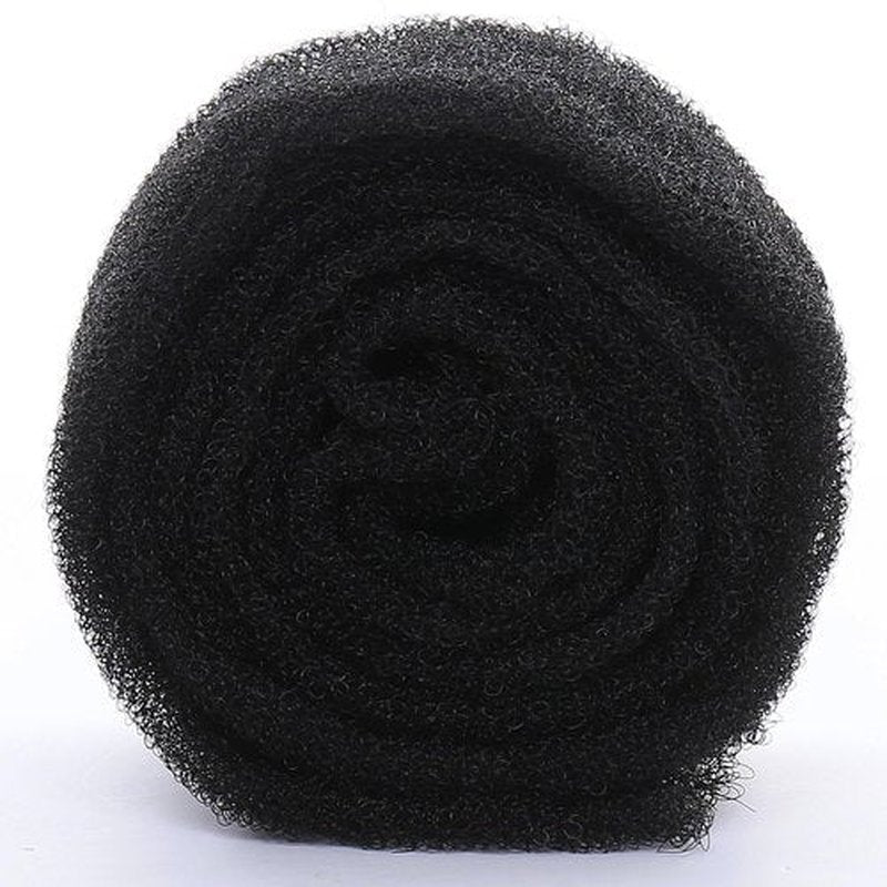 TSB Hair Filler, Black, 1 Pack - Patent Pending Volume and Bun Maker Tool - Ultimate Hair Bumps for Brides, Performers - Non-Irritating, All-Day Hold