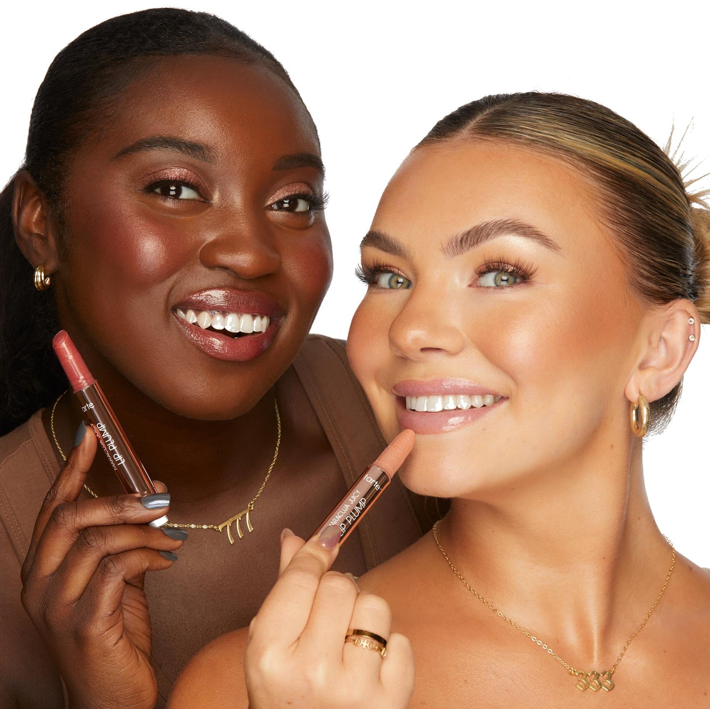 tarte maracuja juicy shimmer glass lip plump – Hydrating & Volumizing Lip Gloss Balm with Hyaluronic Acid & Vitamin E, Plumps & Moisturizes, Vegan & Cruelty-Free, full size, rosy copper