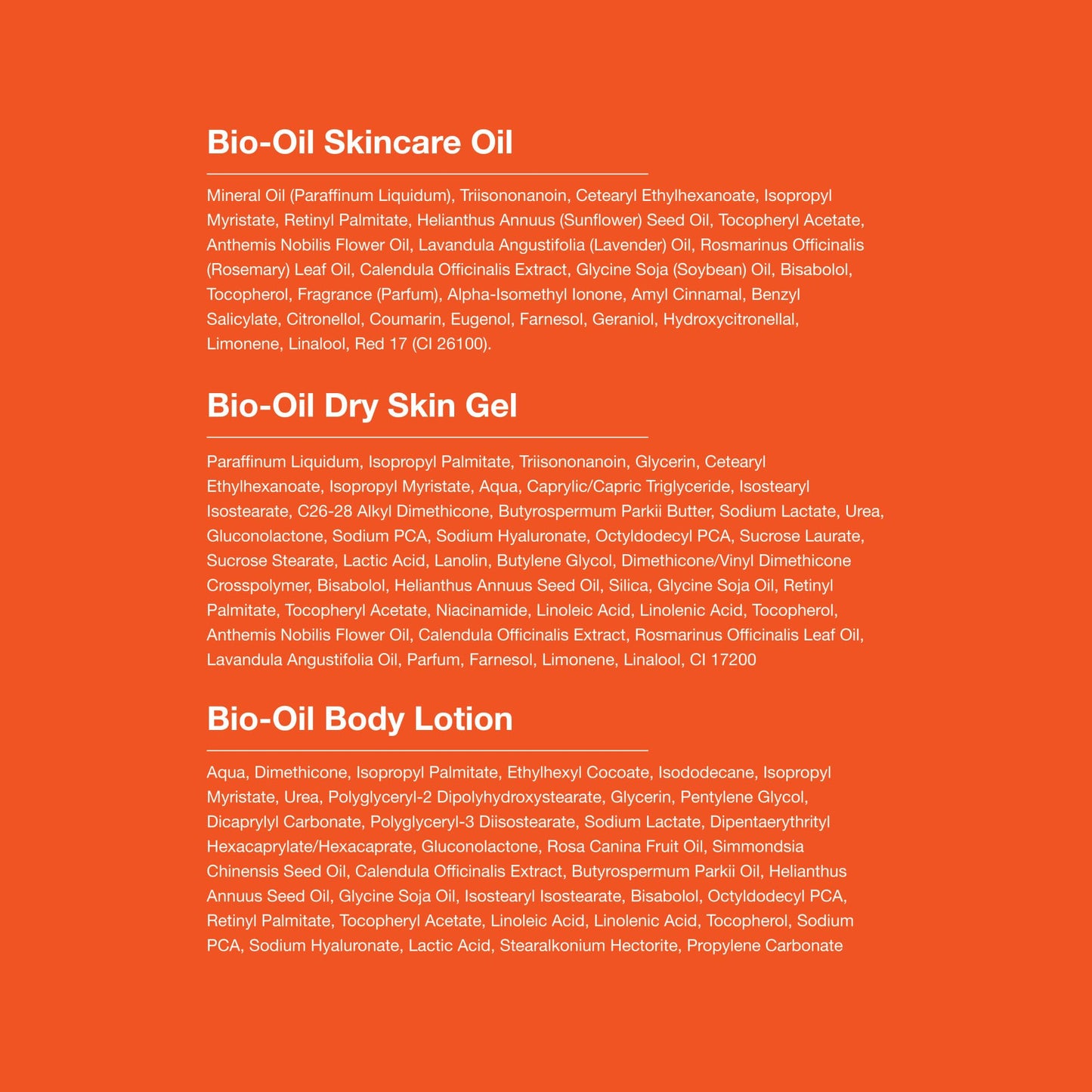 Bio-Oil Skincare Bundle, Stretch Marks & Dry Skin Trial Kit 3-Pc