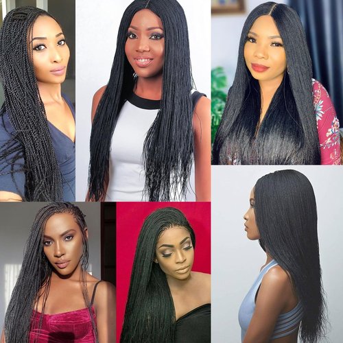 ZRQ Mini Senegalese Twist Crochet Hair For Black Women 22 Inch Long PreTwisted Crochet Hair 100 Strands Pre Looped Crochet Braids 6 Packs Crochet Twist Hair