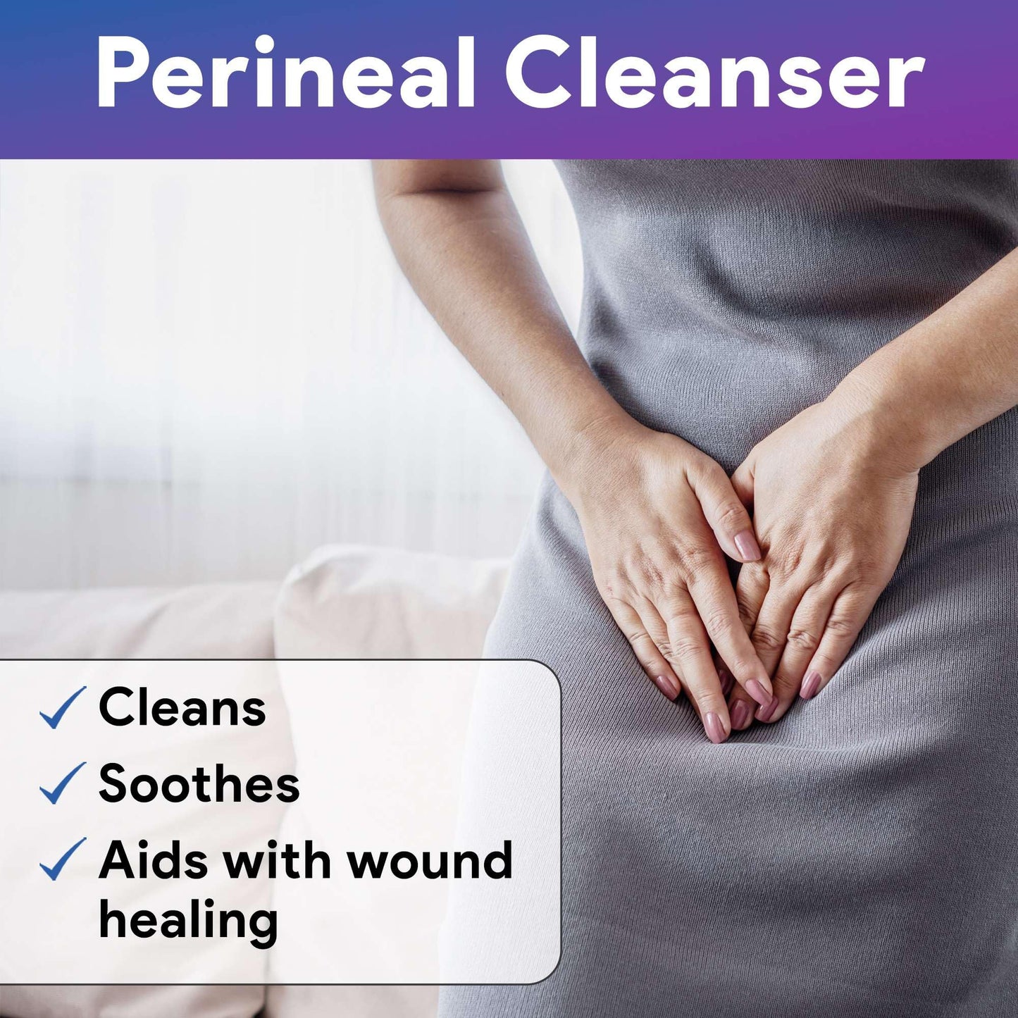 Gentell Select ClaraVie Rinse Free Body Wash and Shampoo and Perineal Cleanser - 8 oz No Rinse Body Wash for Elderly - 3 in 1 Formula with Essential Oils - Moisturizing and Soothing for Fragile Skin