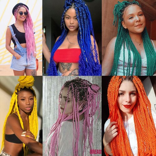Unionbeauty Pre Stretched Braiding Hair 26 Inch 2 Packs Green Braiding Hair for Boho Box BraidsCrochet Hair Yaki Texture Hair Extensions Synthetic Braiding Hair Extension for Black Woman (green#)