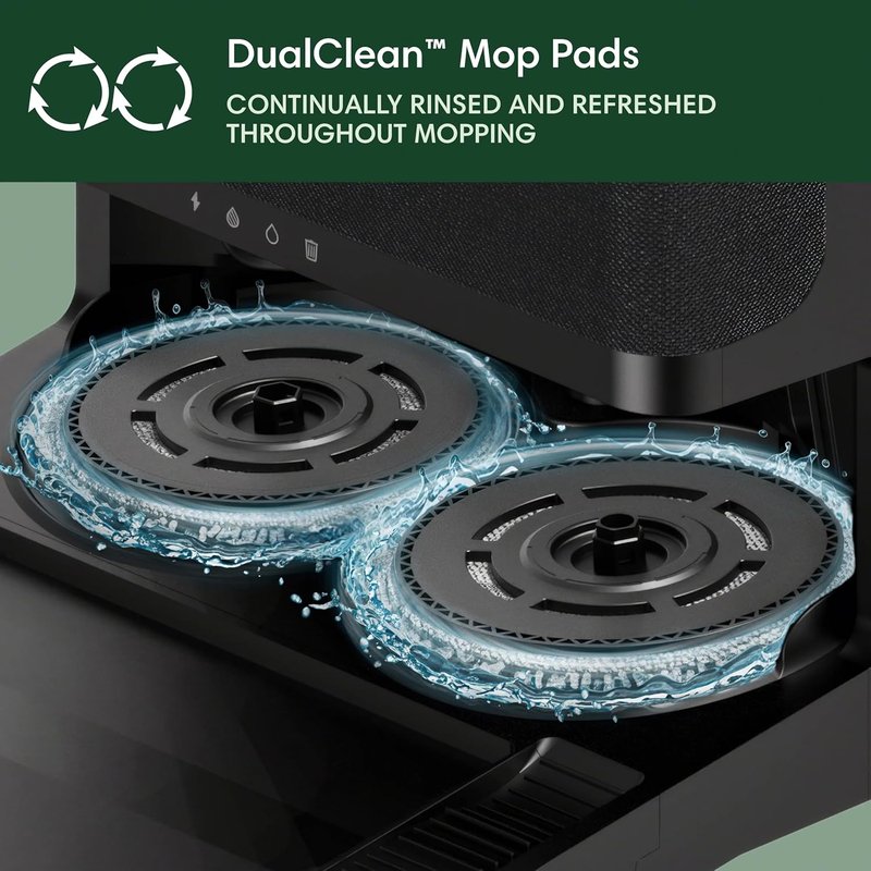 iRobot Roomba 405 Combo Robot Vacuum & Mop - AutoWash Dock, Self-Emptying, LiDAR Navigation | Spinning Mop Pads