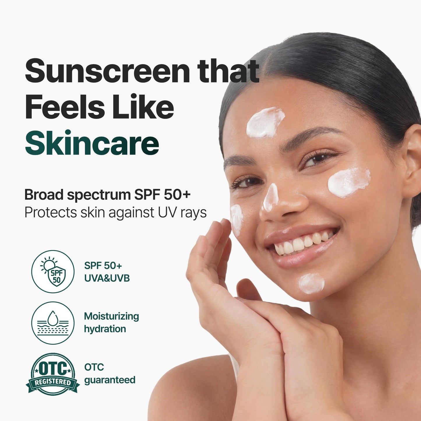 P.CALM Water Barrier Sunscreen SPF50+ PA++++, 50ml / 1.69 oz