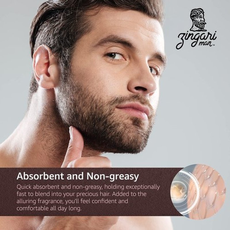 Zingari Man The Gent Beard Elixir – Conditioning, Softening and Rejuvenating Grooming Product – Natural Fruit Oils Tame Beards and Moustaches and Nourish Facial Skin, 2 fl oz