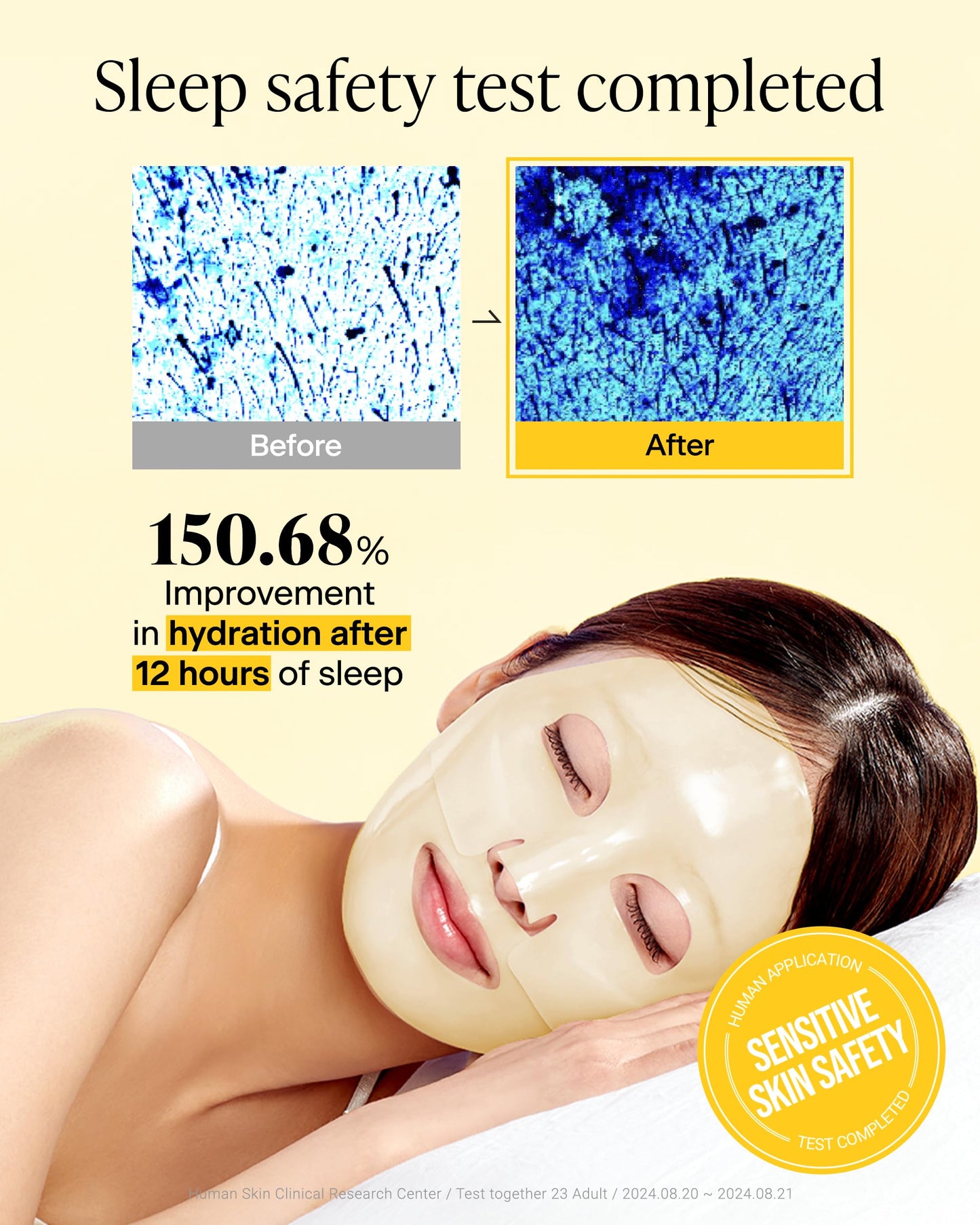 Medianswer Korean Collagen Hydrogel Mask, Turns Clear + Vitamin C, 5 Ct