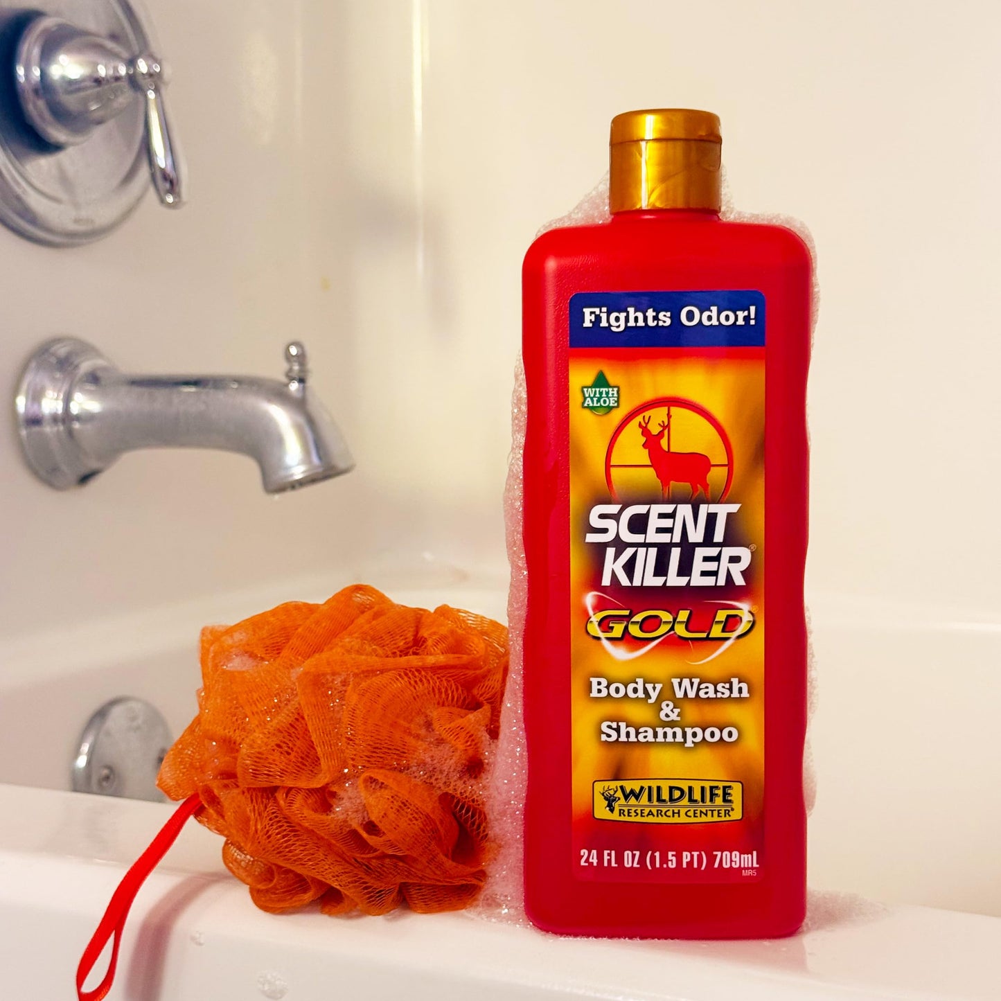 Wildlife Research Scent Killer Gold Body Wash and Shampoo, (12-Ounce), Multi