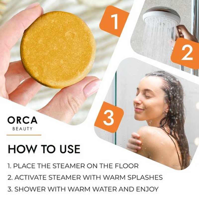 Shower Steamers Aromatherapy - Relaxation Gifts for Women, Shower Bombs, Unique Spa Gifts Shower Tablets, Stocking Stuffers for Women & Men (Citrus Scent 8PC)