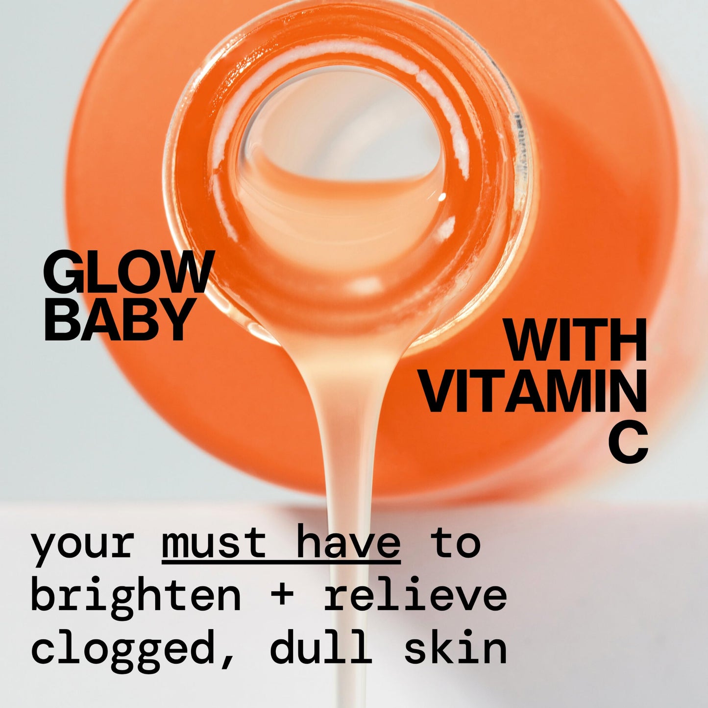 Pacifica Glow Baby Booster Mini Face Serum, Vitamin C & Glycolic Acid For Brightening Dull Skin, Fragrance-Free, Vegan & Cruelty-Free, .5 Fl Oz