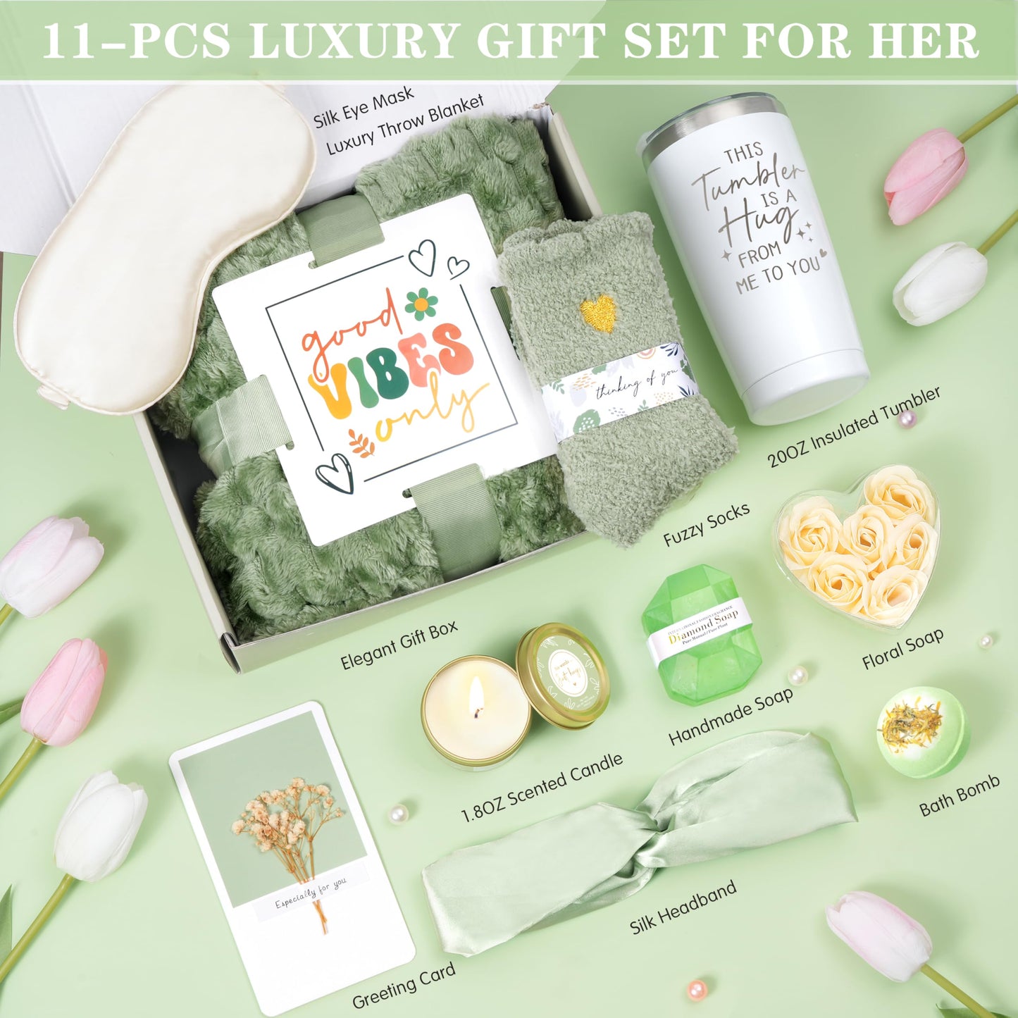 Clexela Gifts for Women, Self Care Gifts Set for Women