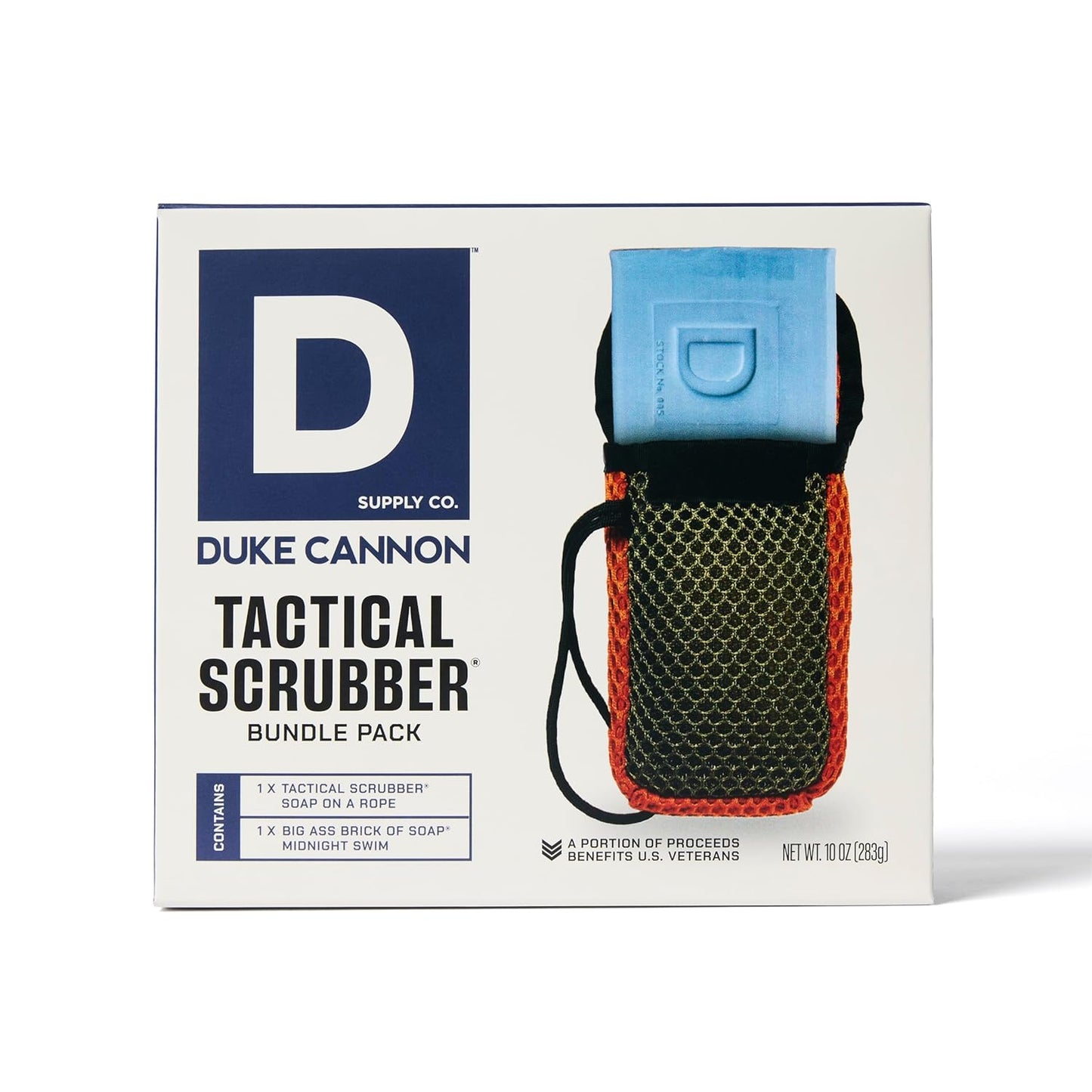 Duke Cannon Supply Co. Tactical Scrubber Big Brick of Soap - Naval Diplomacy