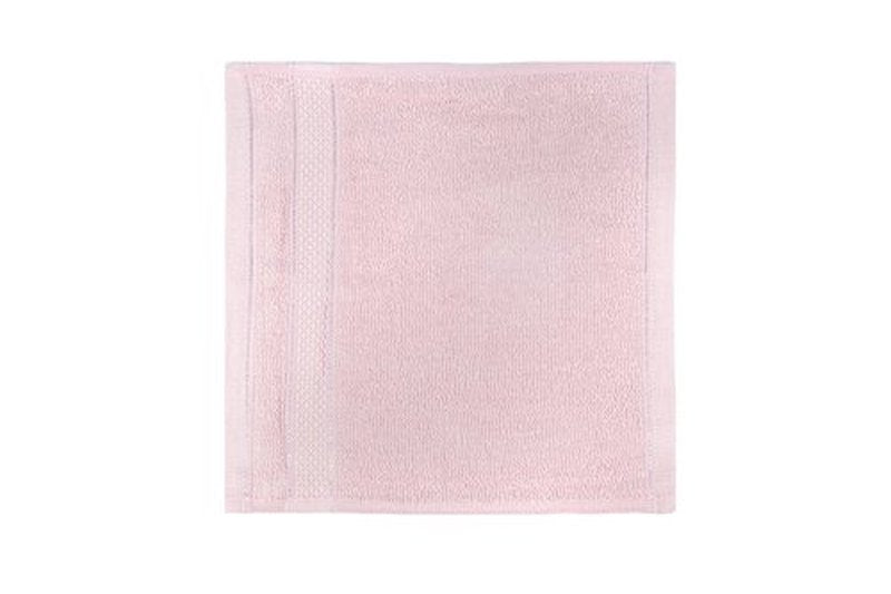 Casa Lino 24 Pack Wash Cloths Set, (12" X12) 100% Cotton wash Cloths, wash Cloths for Your face and Body, Highly Absorbent & fingertip Soft wash Cloths for Your face and Body, Blush