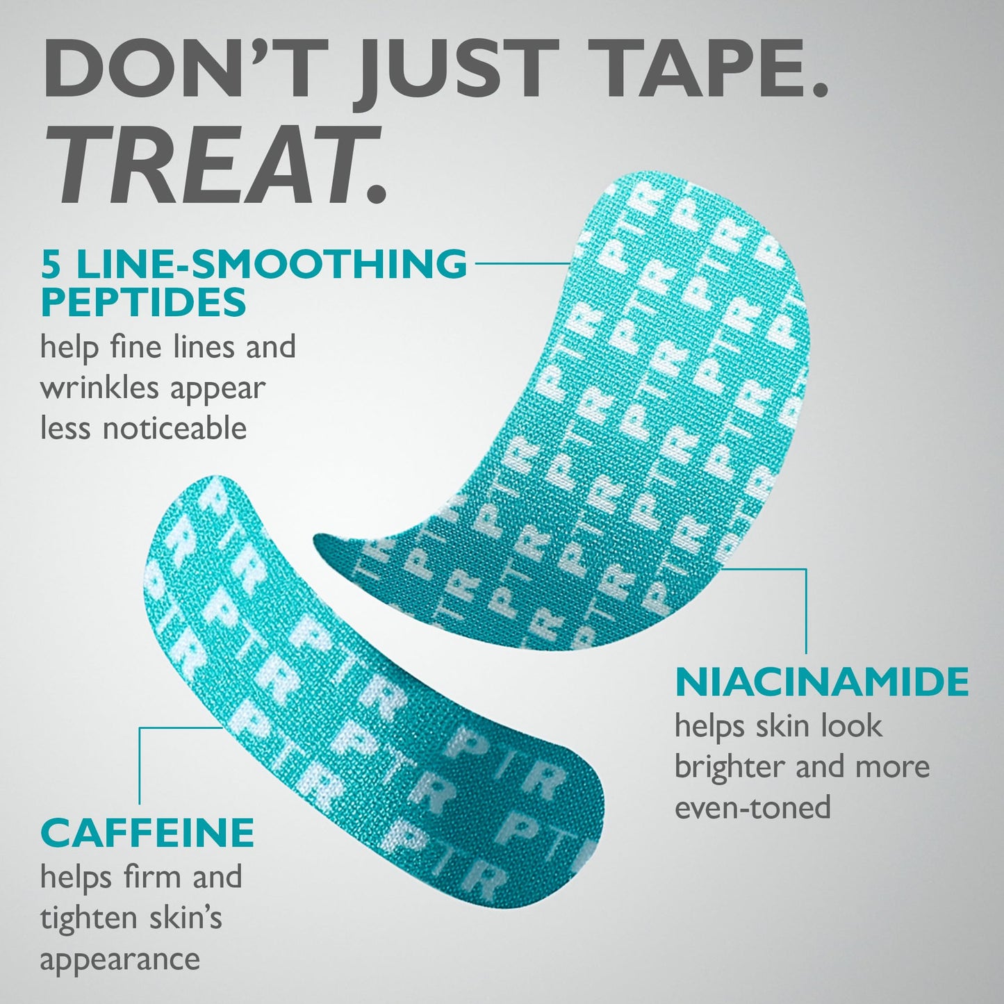 Peter Thomas Roth | Peptide Skinjection™ Peptide-Infused Face & Eye Tape | Face Tape For Wrinkles and Aging Skin | Peptide Face Tape