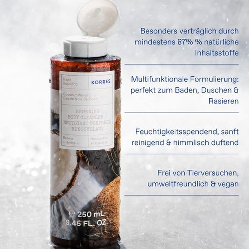 Korres White Blossom Renewing Body Cleanser